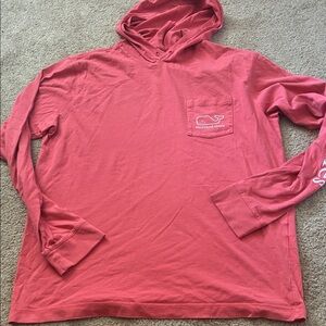 Vineyard Vines Coral Long Sleeve Size S